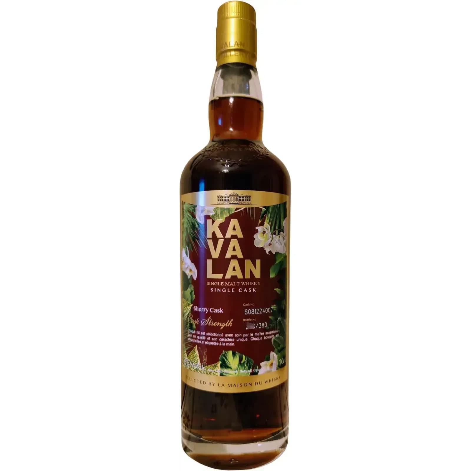 Kavalan 2008 Selection Oloroso Sherry Cask Nr.S081224007 LMDW Limited Edition
