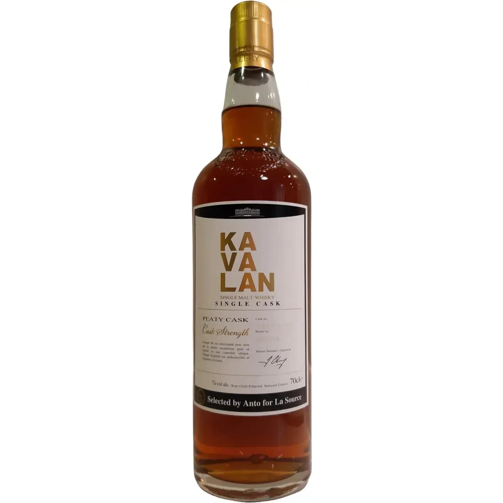 Kavalan 2010 Selection Peaty Cask Nr.R100104017A