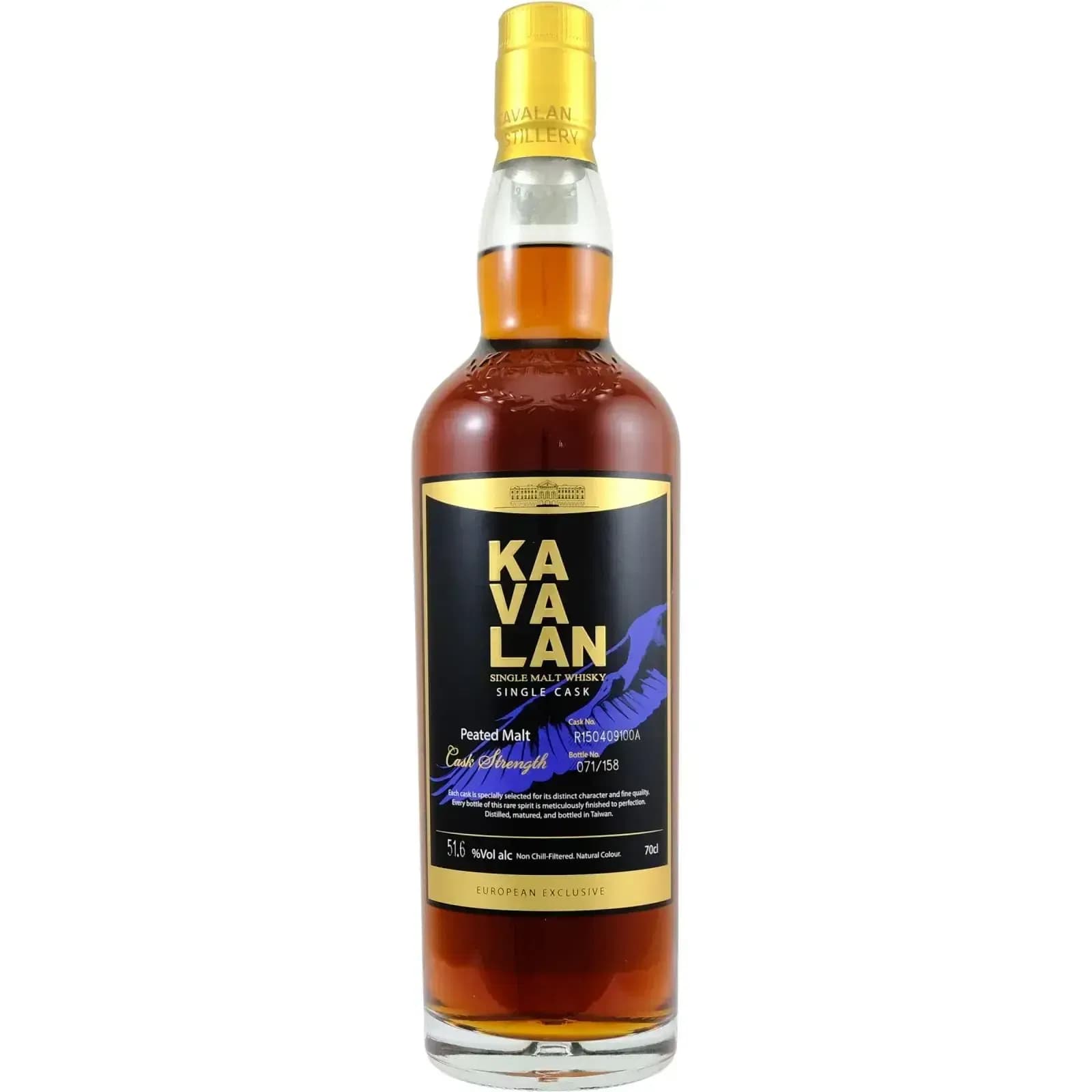 Kavalan Selection Peated Malt Fauna Edition Cask Nr.R150409100A Europe Exclusive