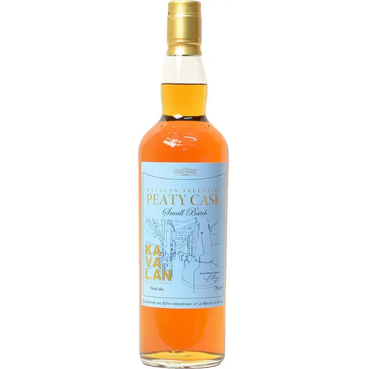 Kavalan 2016 Kavalan Selection Peaty Cask Small Batch Cask Nr.R070423071
