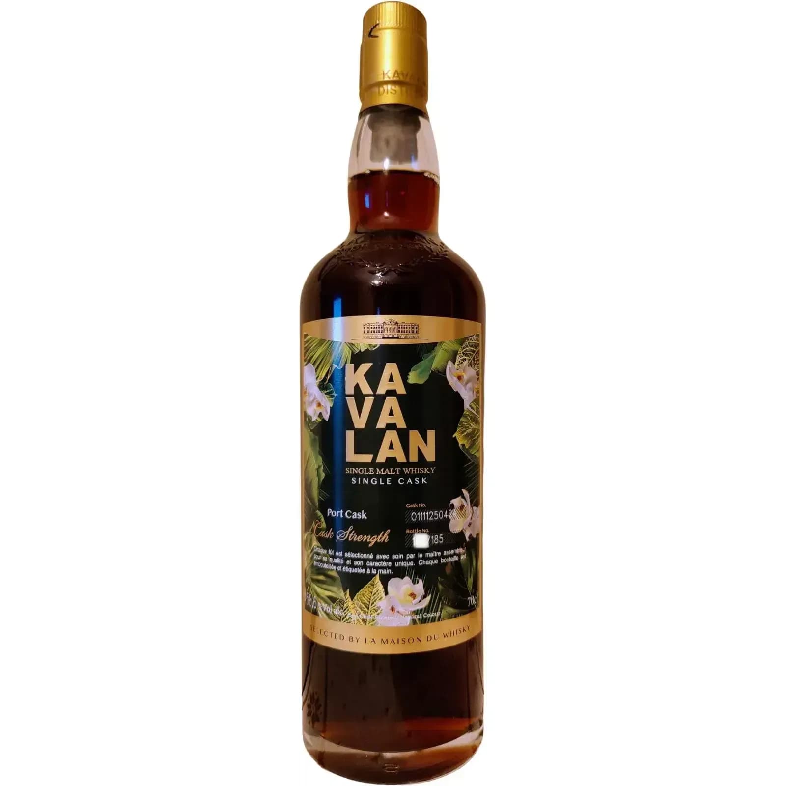 Kavalan Selection Port Cask Strength Cask Nr.O111125042A