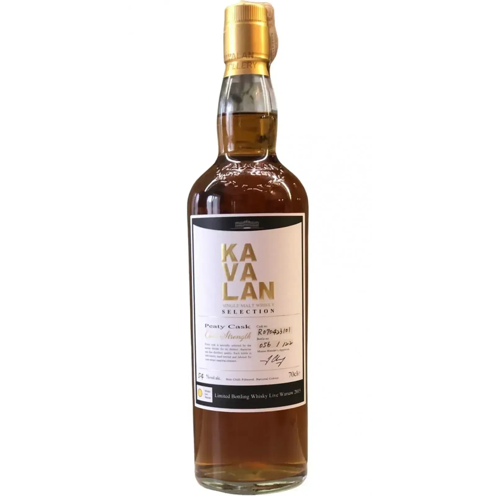 Kavalan Selection Peaty Cask Nr.R070423101