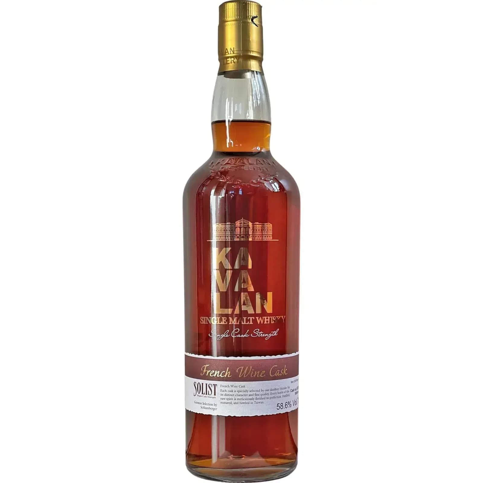 Kavalan Solist French Wine Cask Nr.AS121213005A