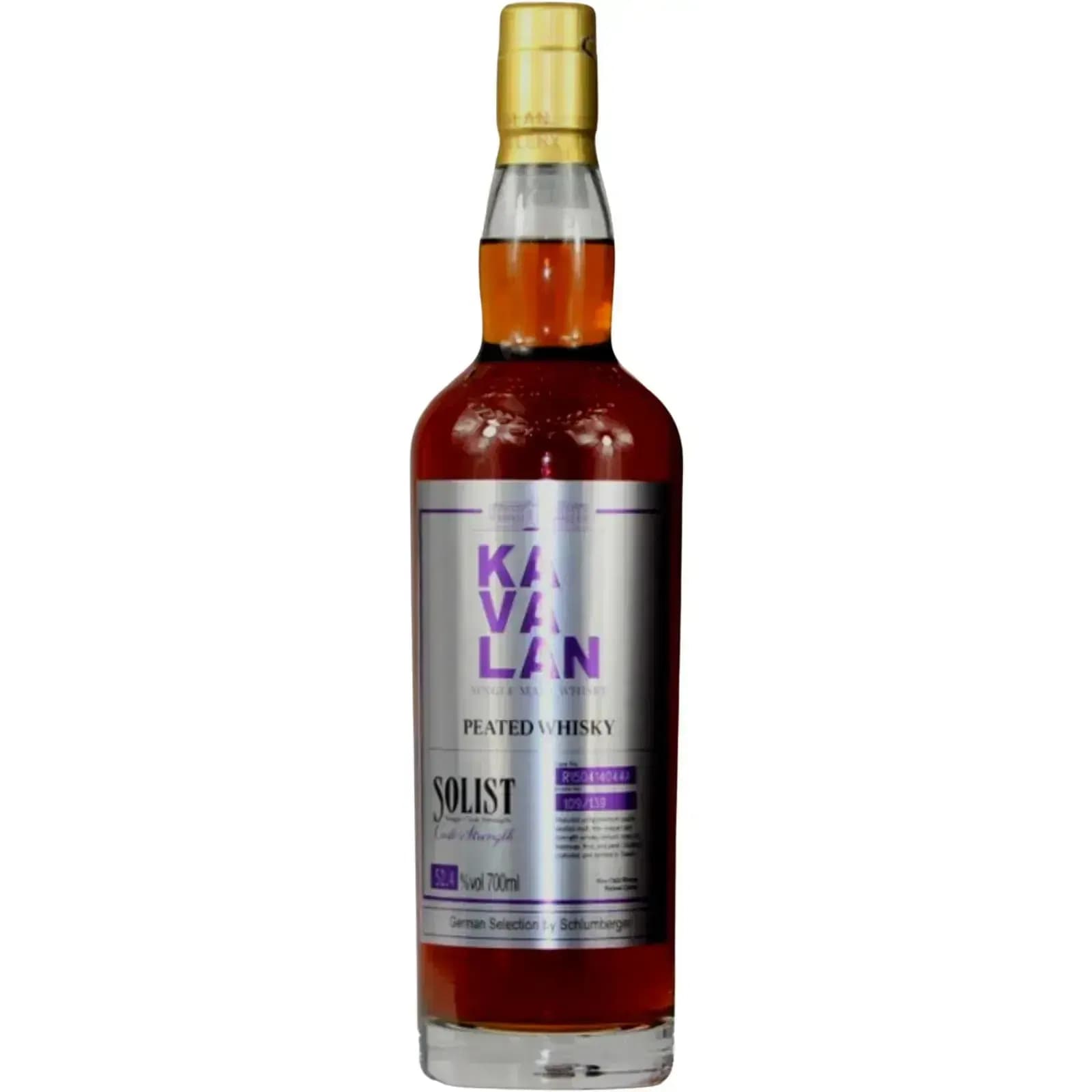 Kavalan Solist Peated Cask Nr.R150414044A