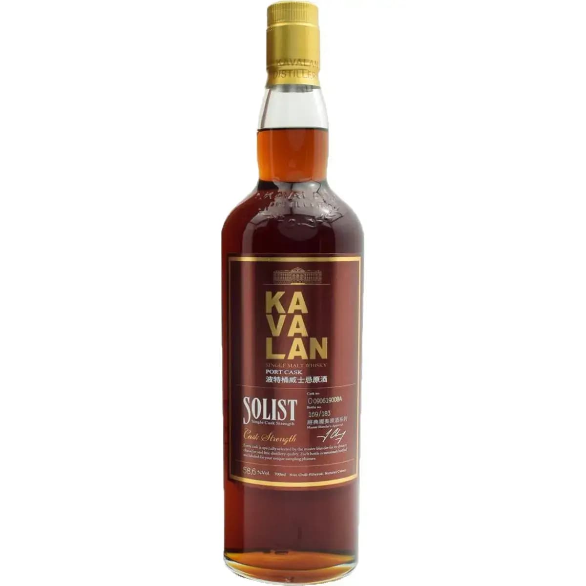 Kavalan Solist Port Cask Nr.O090619008A