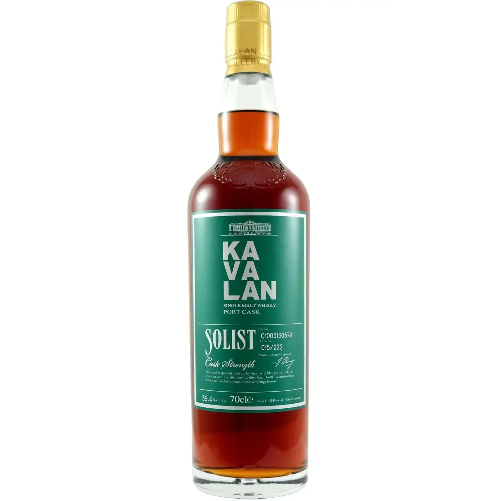 Kavalan Solist Port Cask Nr.O100513057A
