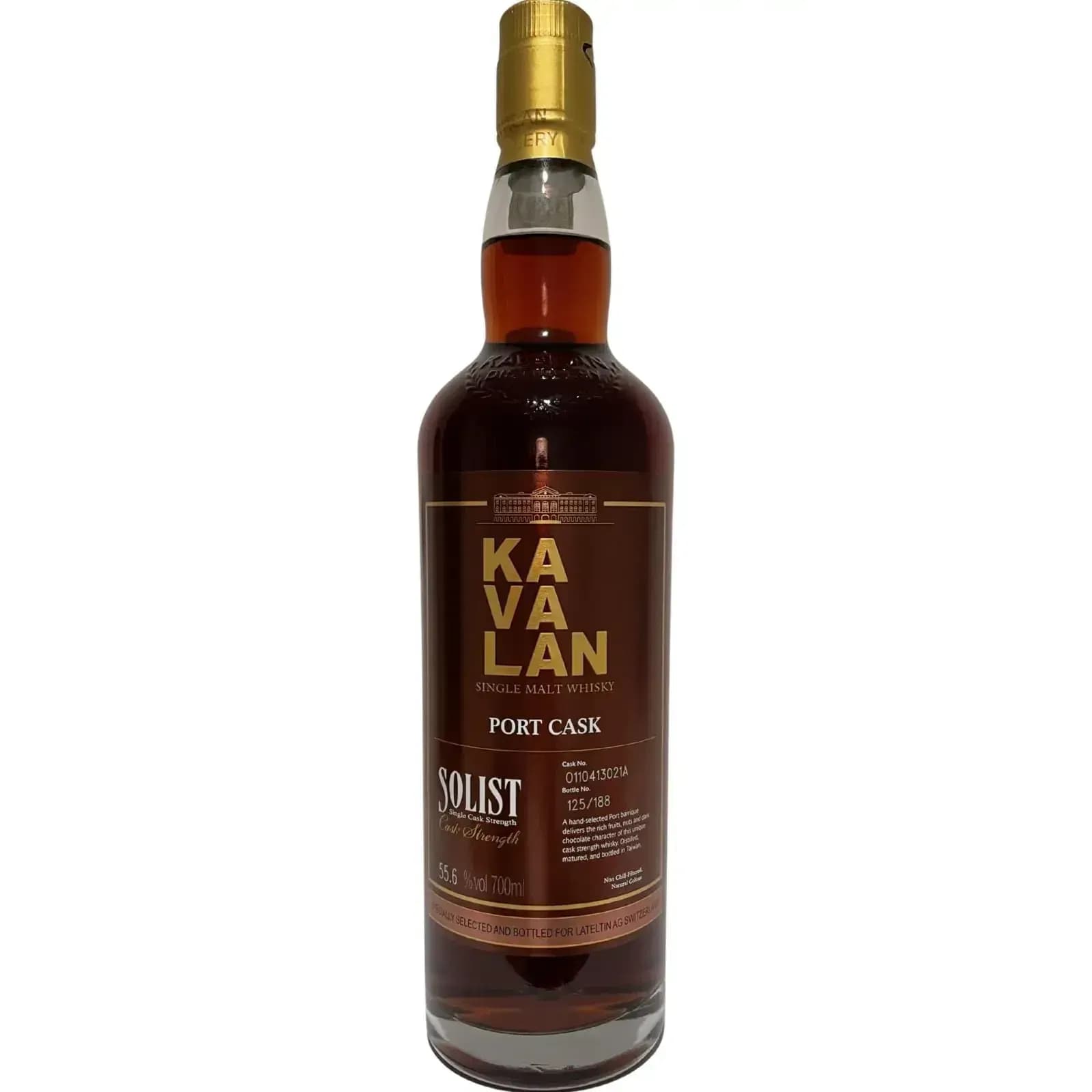 Kavalan Solist Port Cask Nr.O110413021A