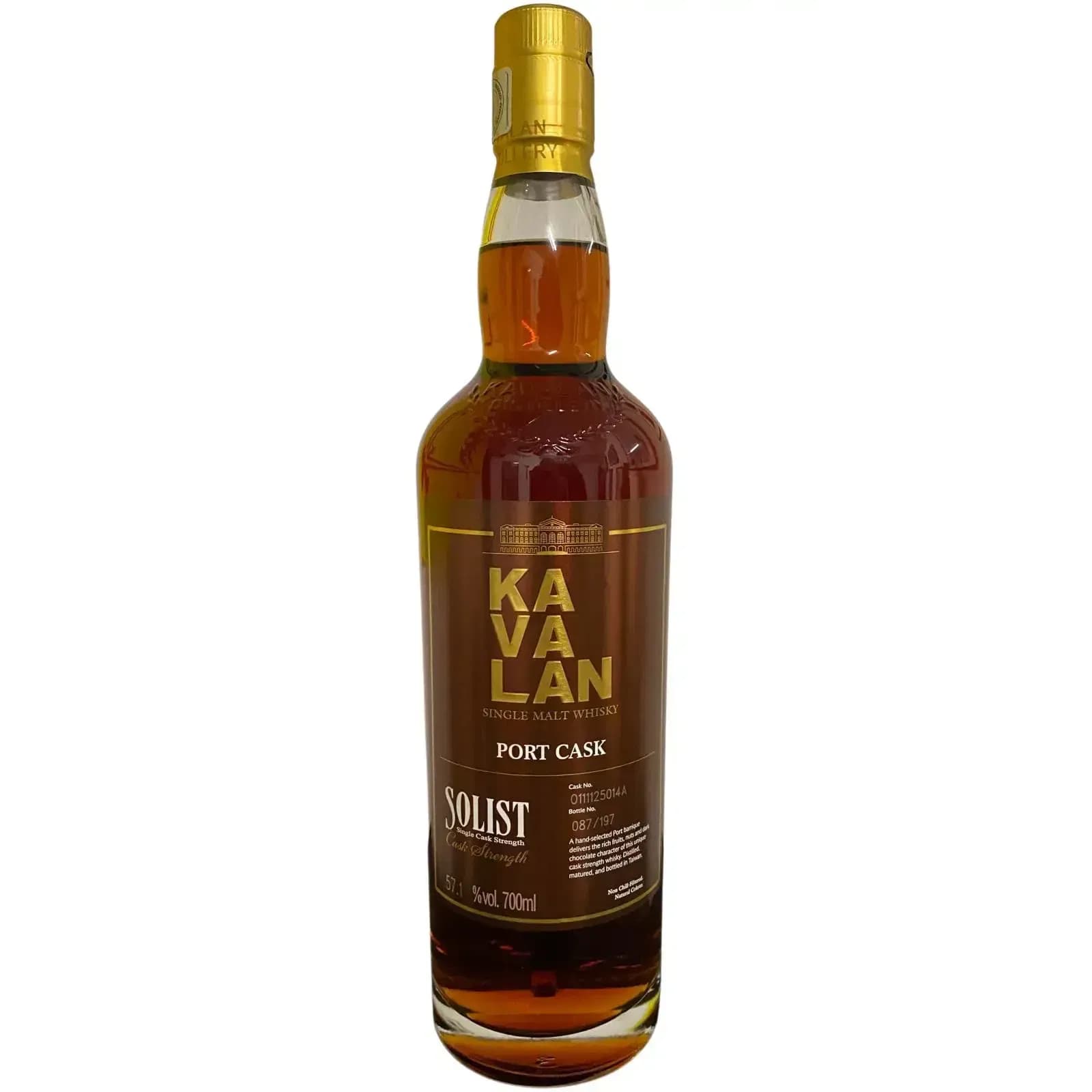 Kavalan Solist Port Cask Nr.O111125014A