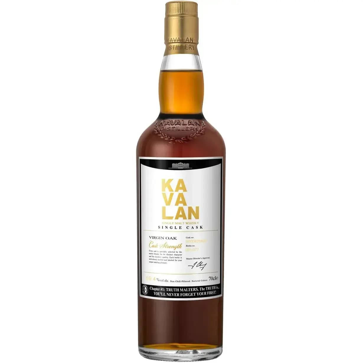 Kavalan Virgin Oak Cask Nr.N060828A64