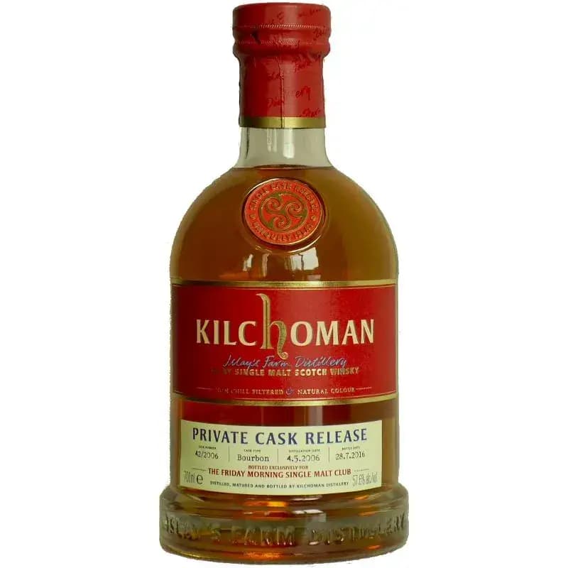 Kilchoman 10 Years Old 2006 Single Cask Release Nr.42/2006