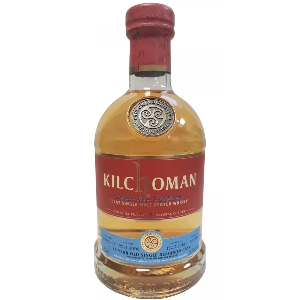 Kilchoman 10 Years Old 2008 Cask Nr.128/2008