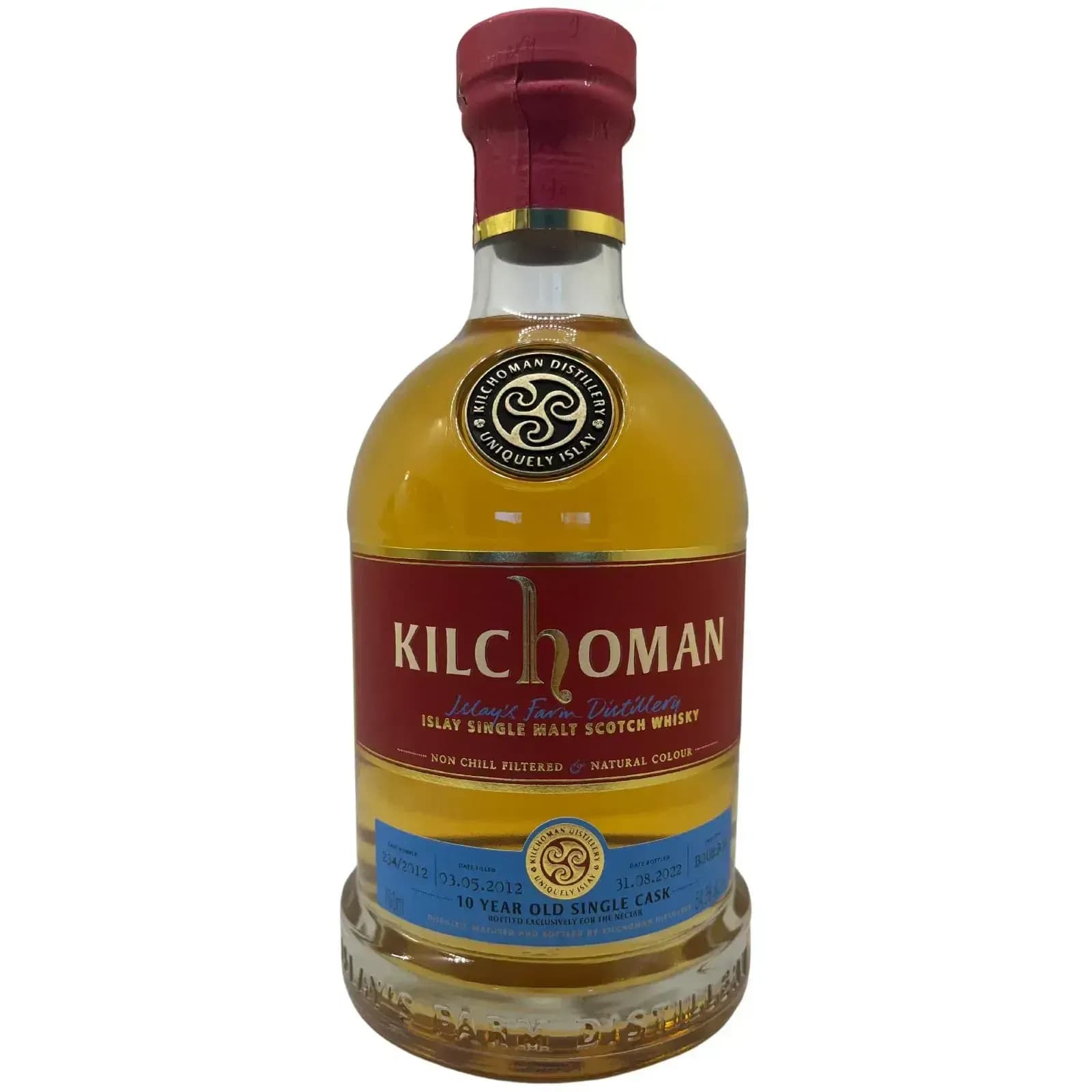 Kilchoman 10 Years Old 2012 Cask Nr.234/2012