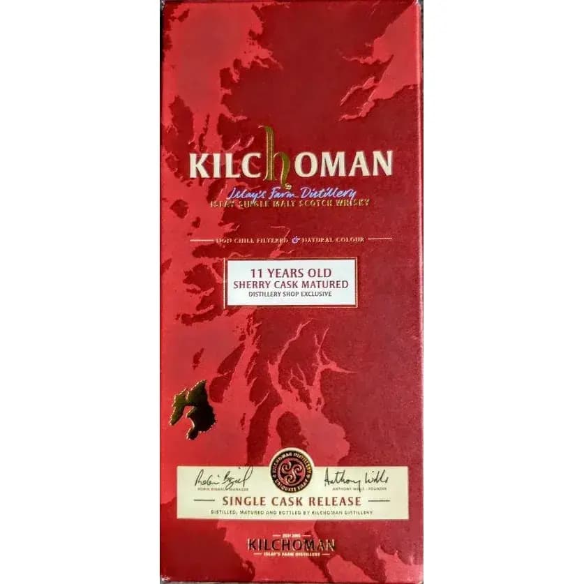 Kilchoman 11 Years Old 2007 Single Cask Release Nr.423/2007