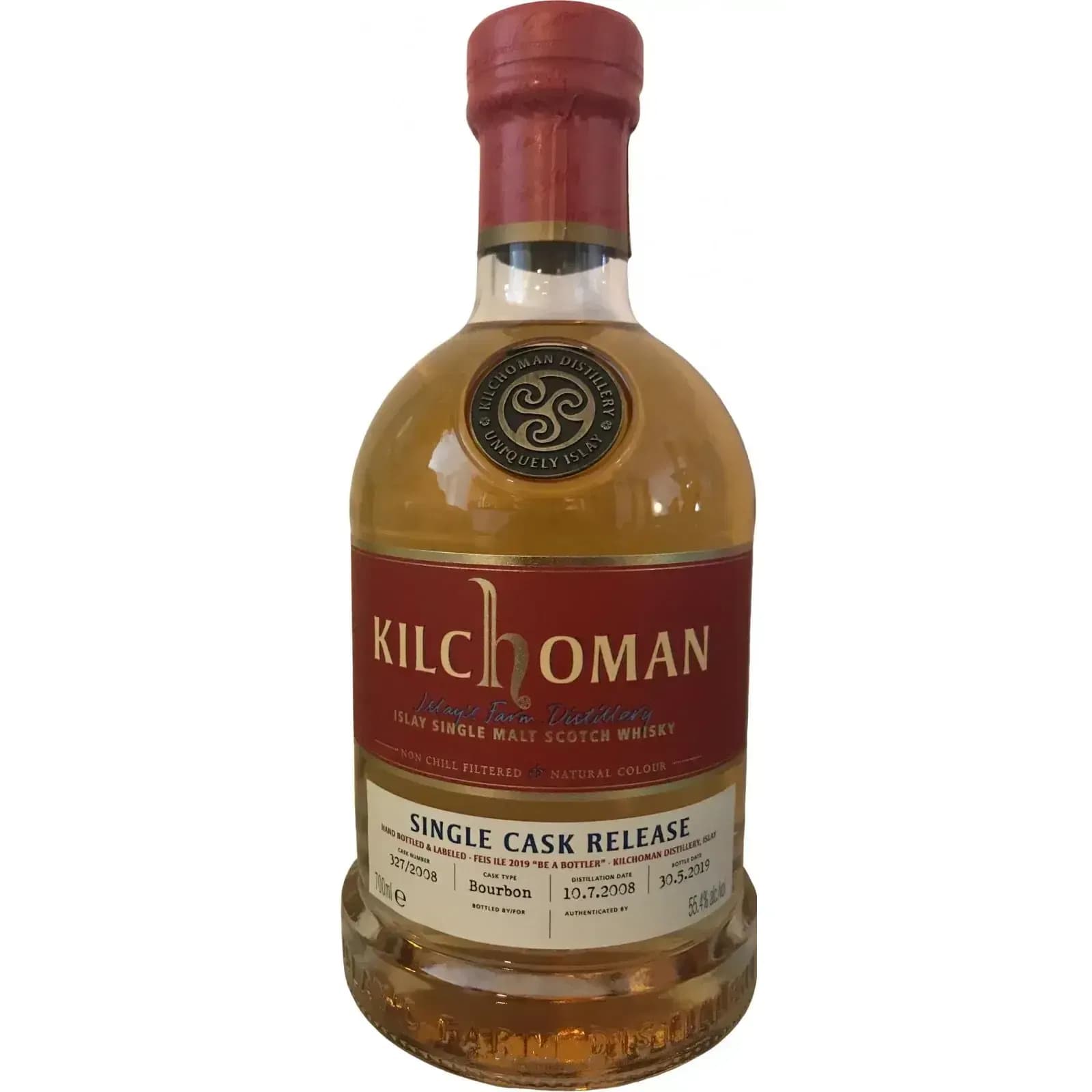 Kilchoman 11 Years Old 2008 Cask Nr.327/2008