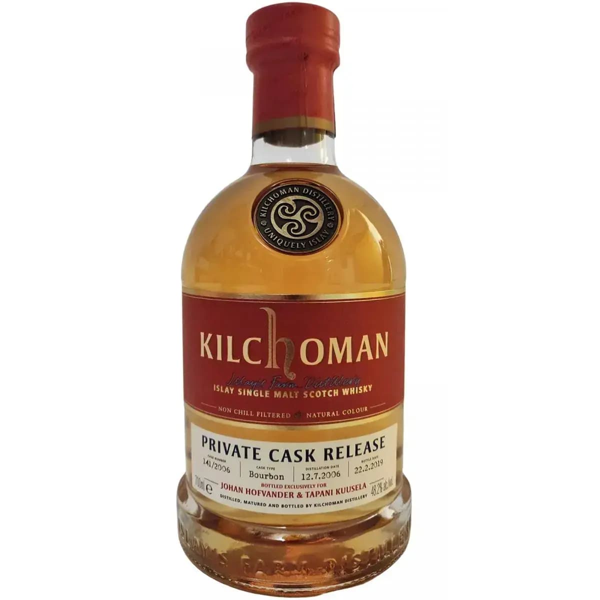 Kilchoman 12 Years Old 2006 Private Cask Release Nr.141/2006