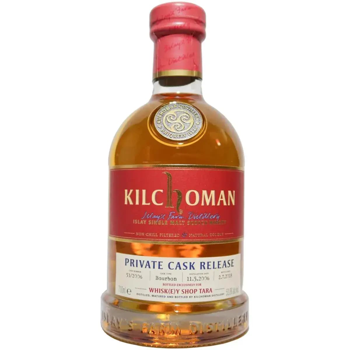 Kilchoman 12 Years Old 2006 Private Cask Release Nr.53/2006