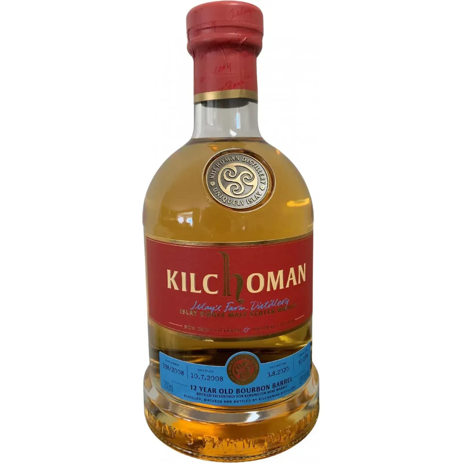 Kilchoman 12 Years Old 2008 Cask Nr.338/2008