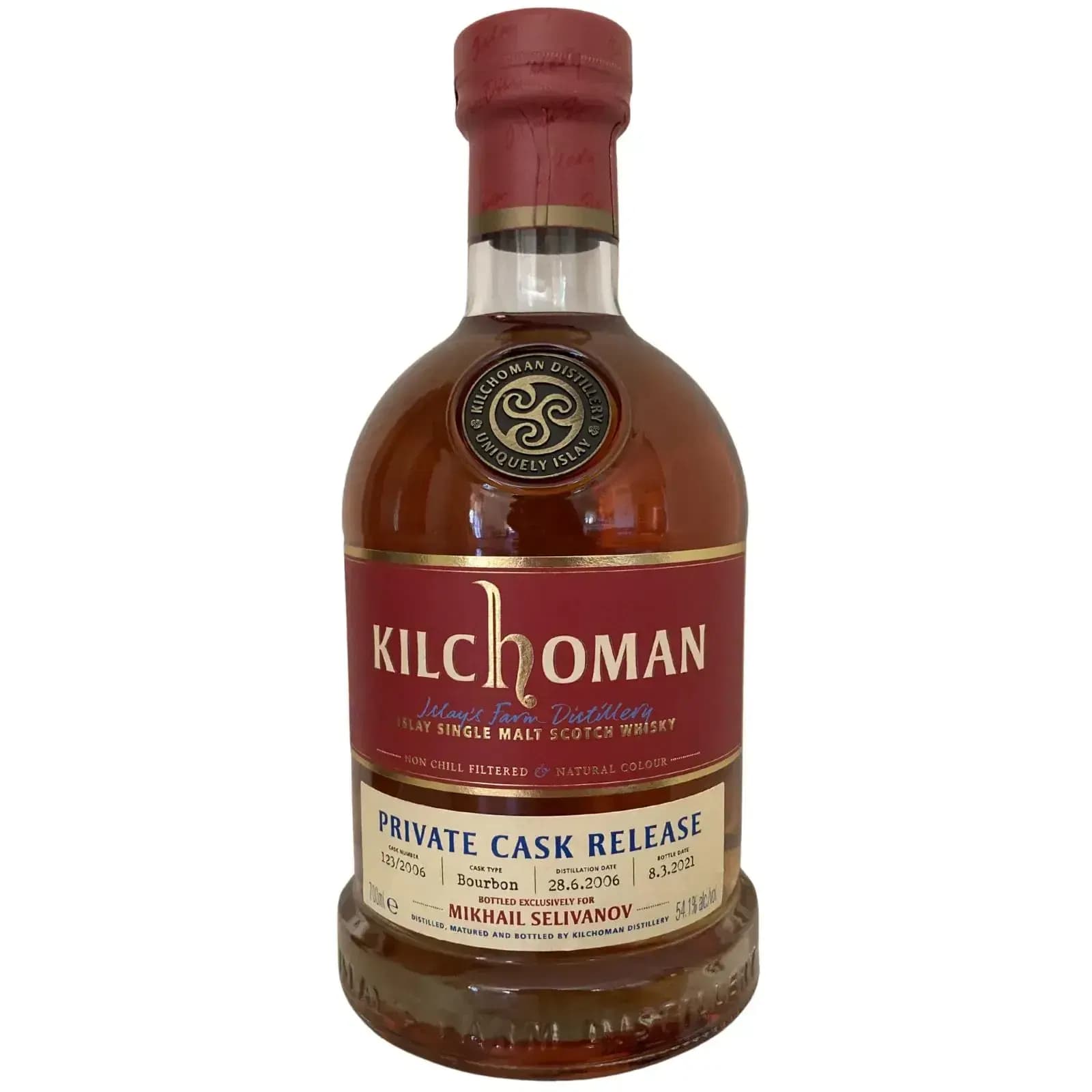 Kilchoman 2006 Private Cask Release Nr.123/2006