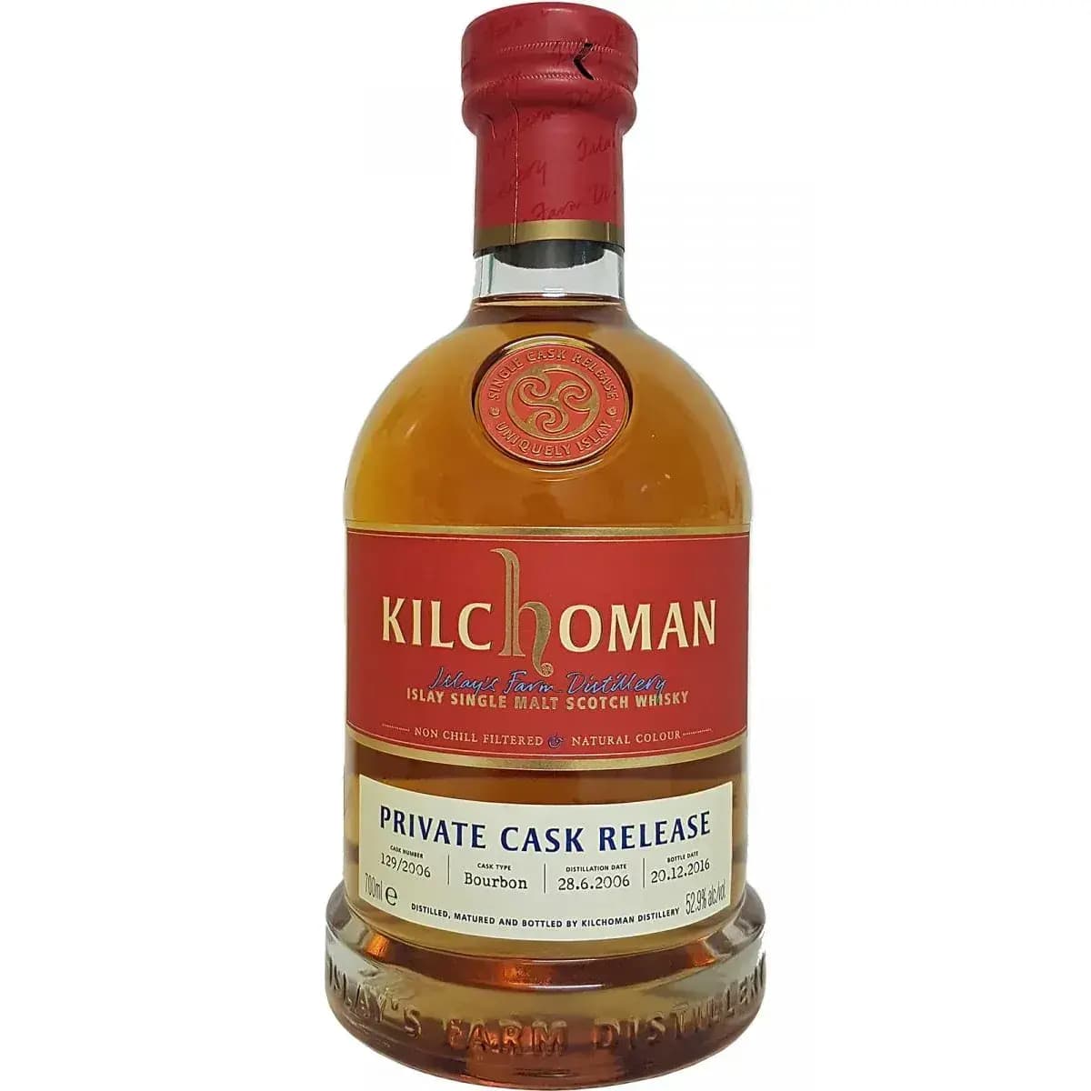 Kilchoman 2006 Private Cask Release Nr.129/2006