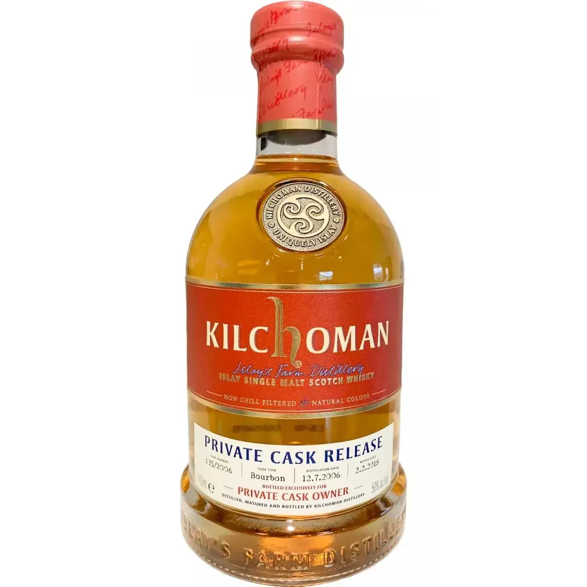 Kilchoman 2006 Private Cask Release Nr.135/2006