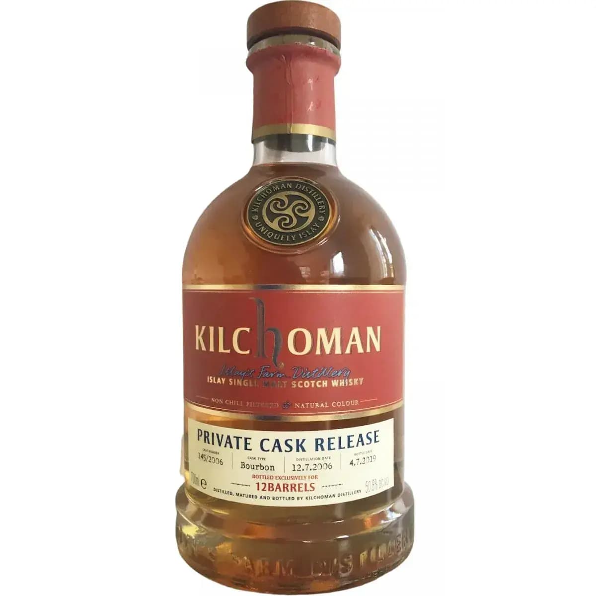 Kilchoman 2006 Private Cask Release Nr.145/2006