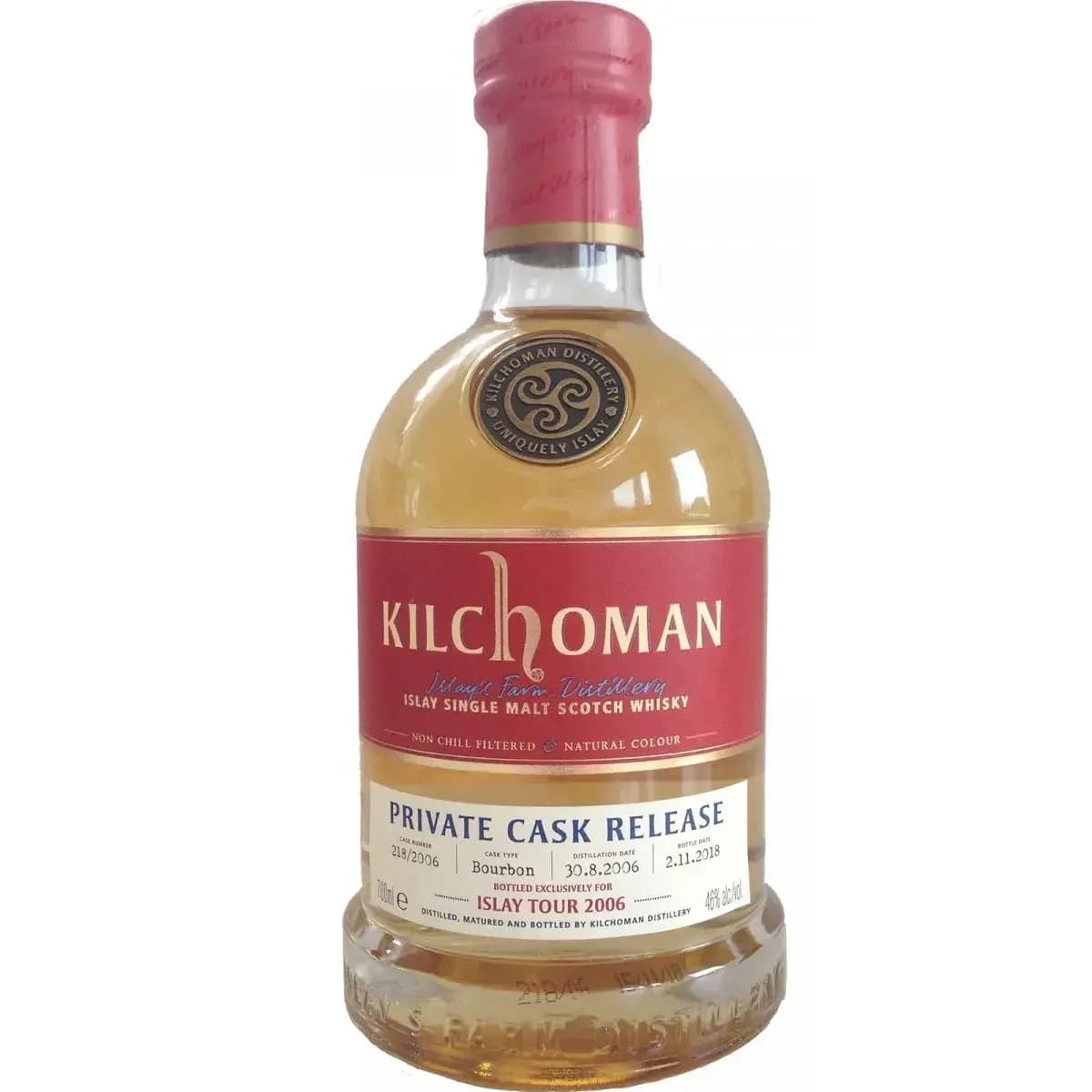 Kilchoman 2006 Private Cask Release Nr.218/2006