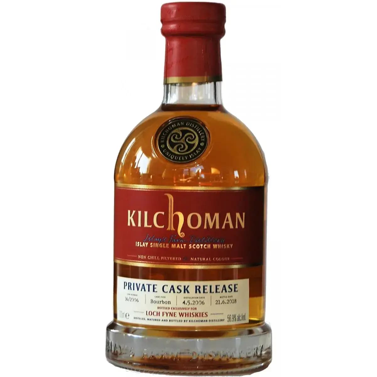 Kilchoman 2006 Private Cask Release Nr.36/2006