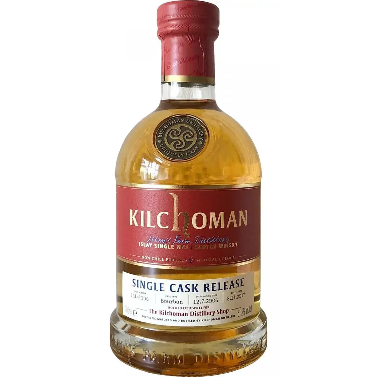 Kilchoman 2006 Single Cask Release Nr.131/2006