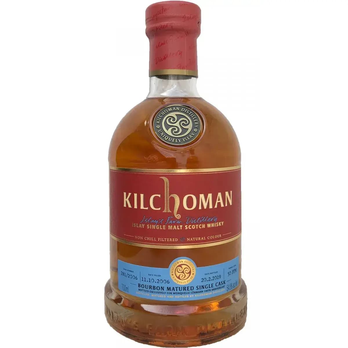 Kilchoman 2006 Single Cask Release Nr.281/2006