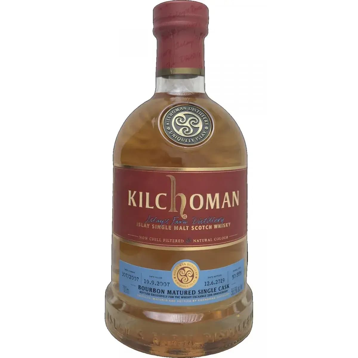 Kilchoman 2007 Bourbon Matured Single Cask Nr.307/2007