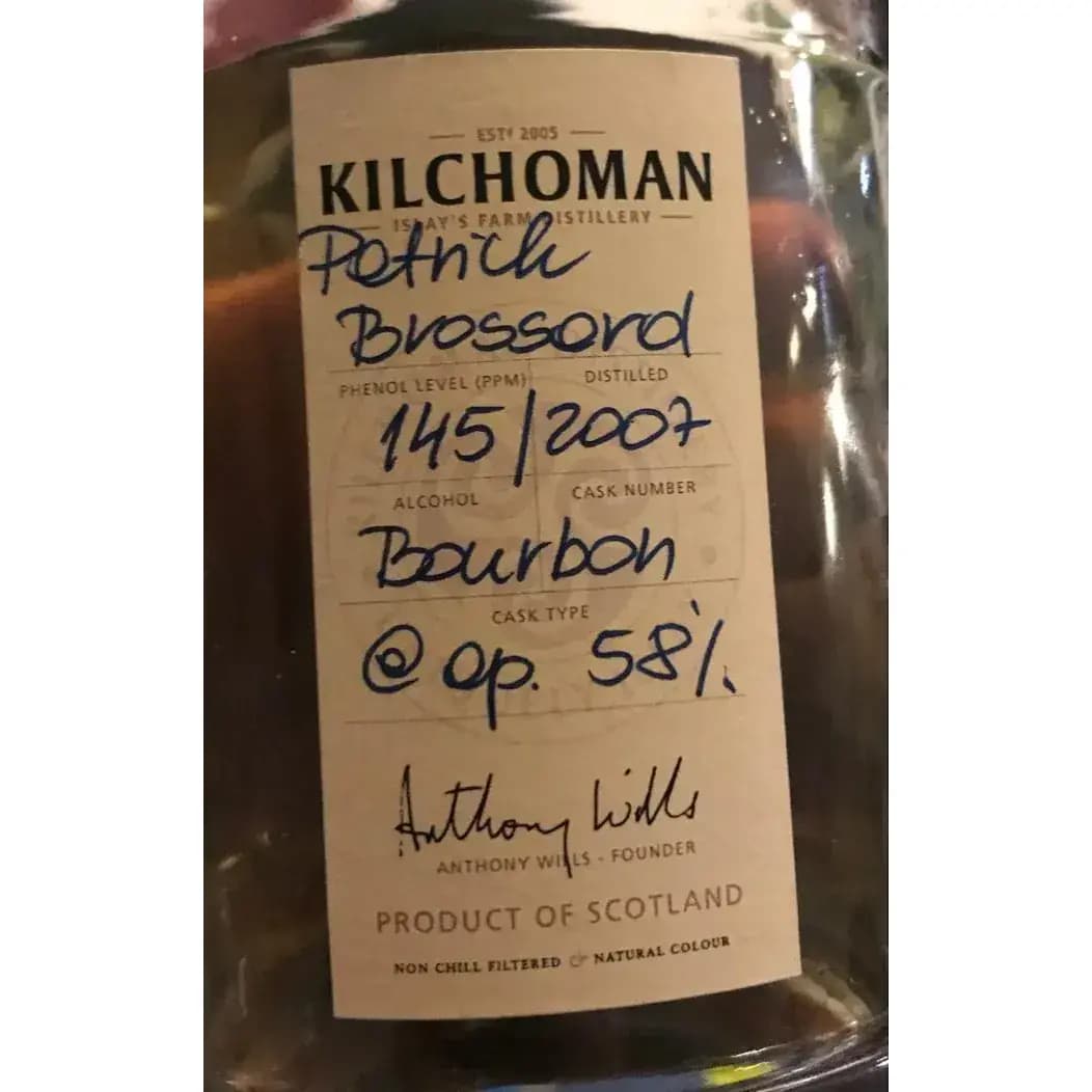 Kilchoman 2007 Cask Nr.145/2007