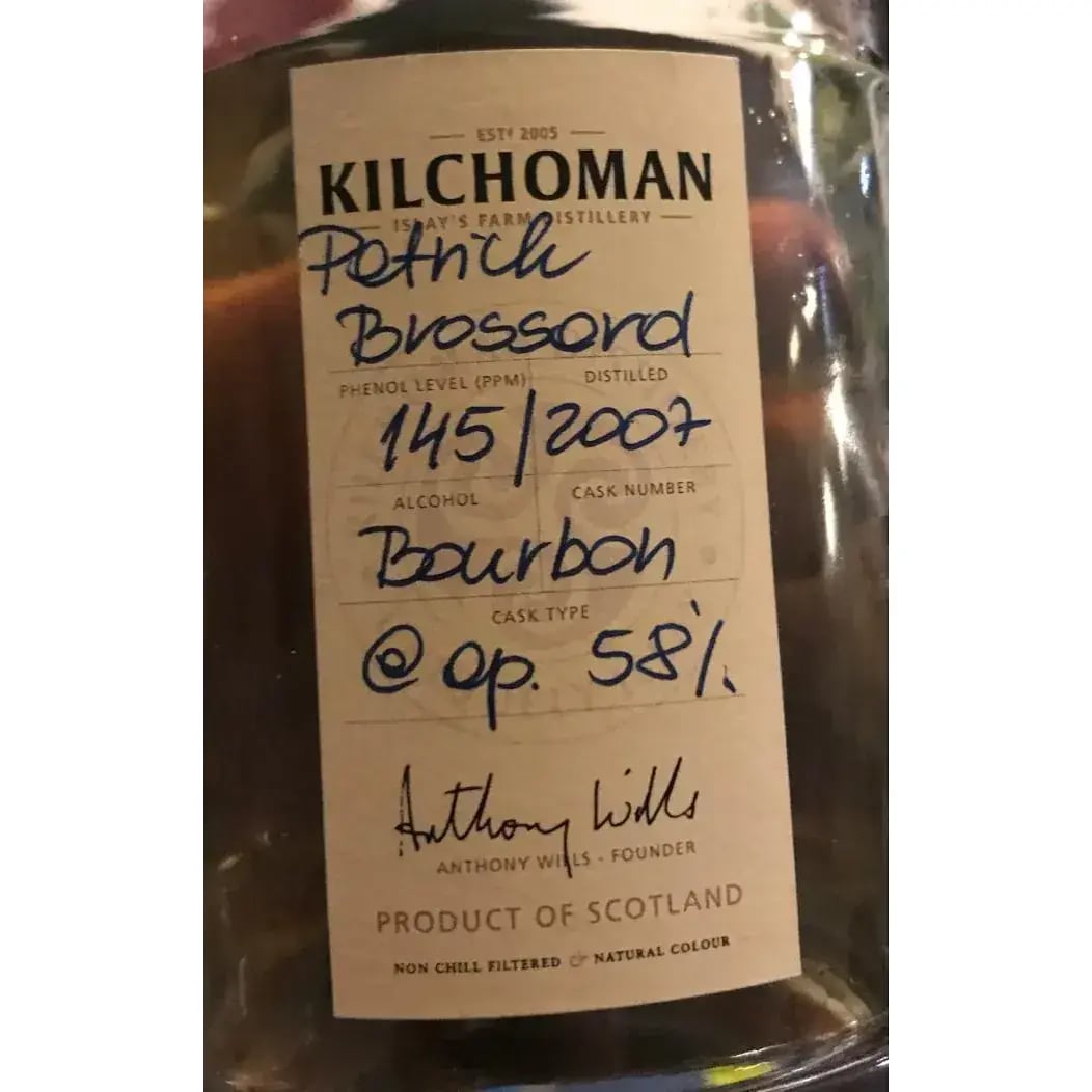 Kilchoman 2007 Cask Nr.145/2007