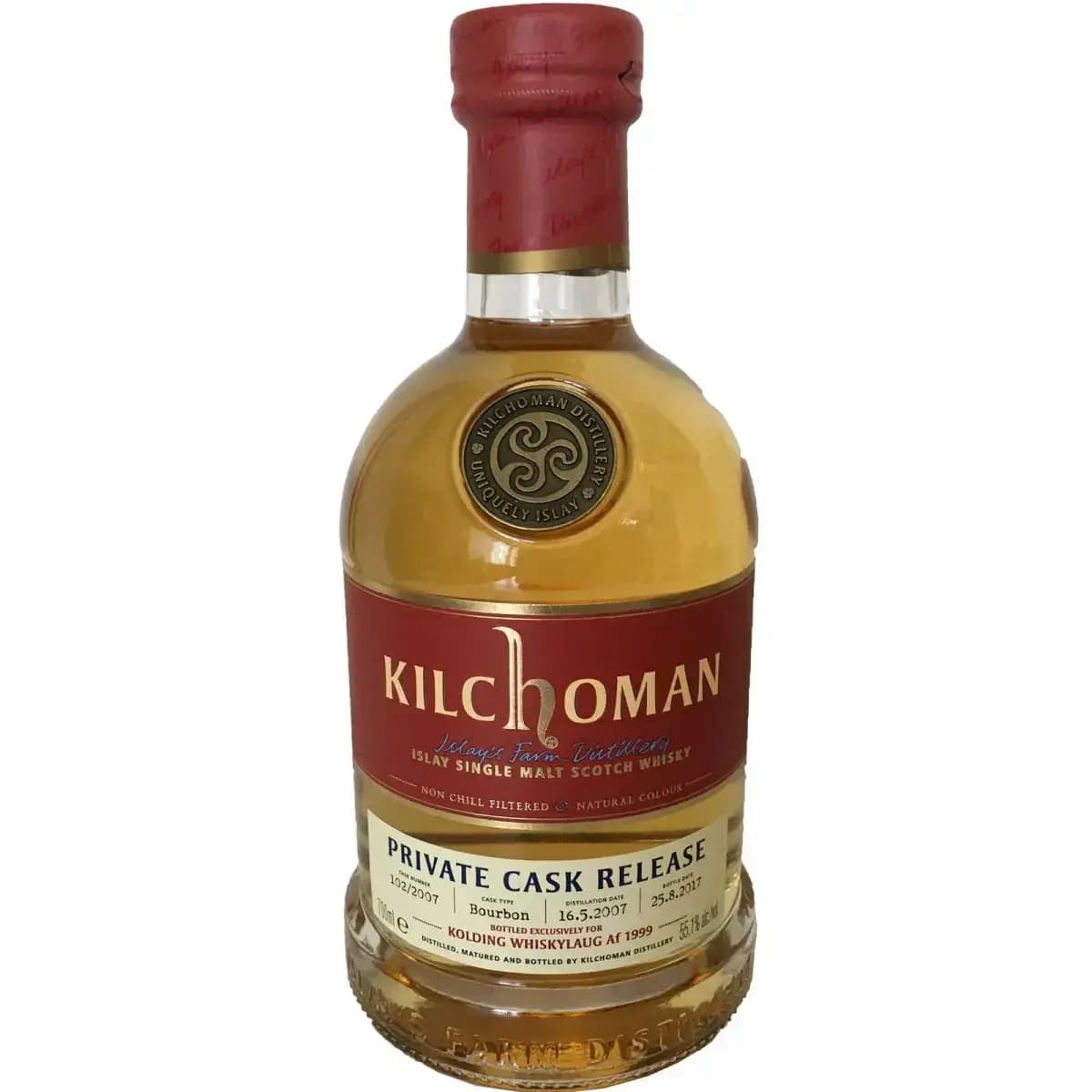 Kilchoman 2007 Private Cask Release Nr.102/2007