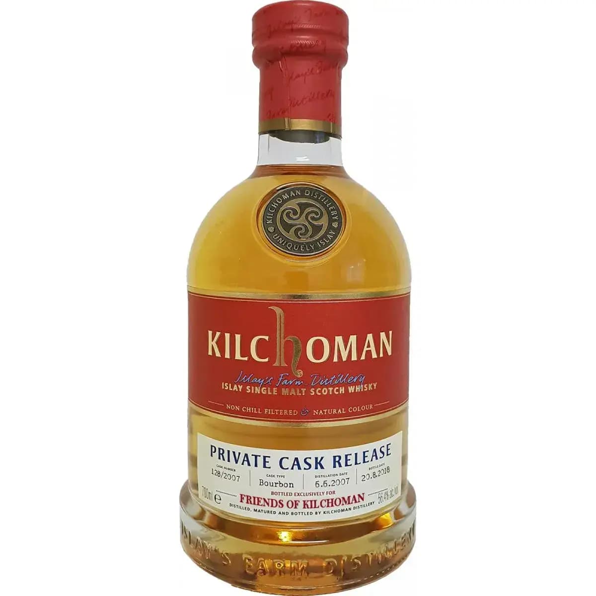Kilchoman 2007 Private Cask Release Nr.128/2007