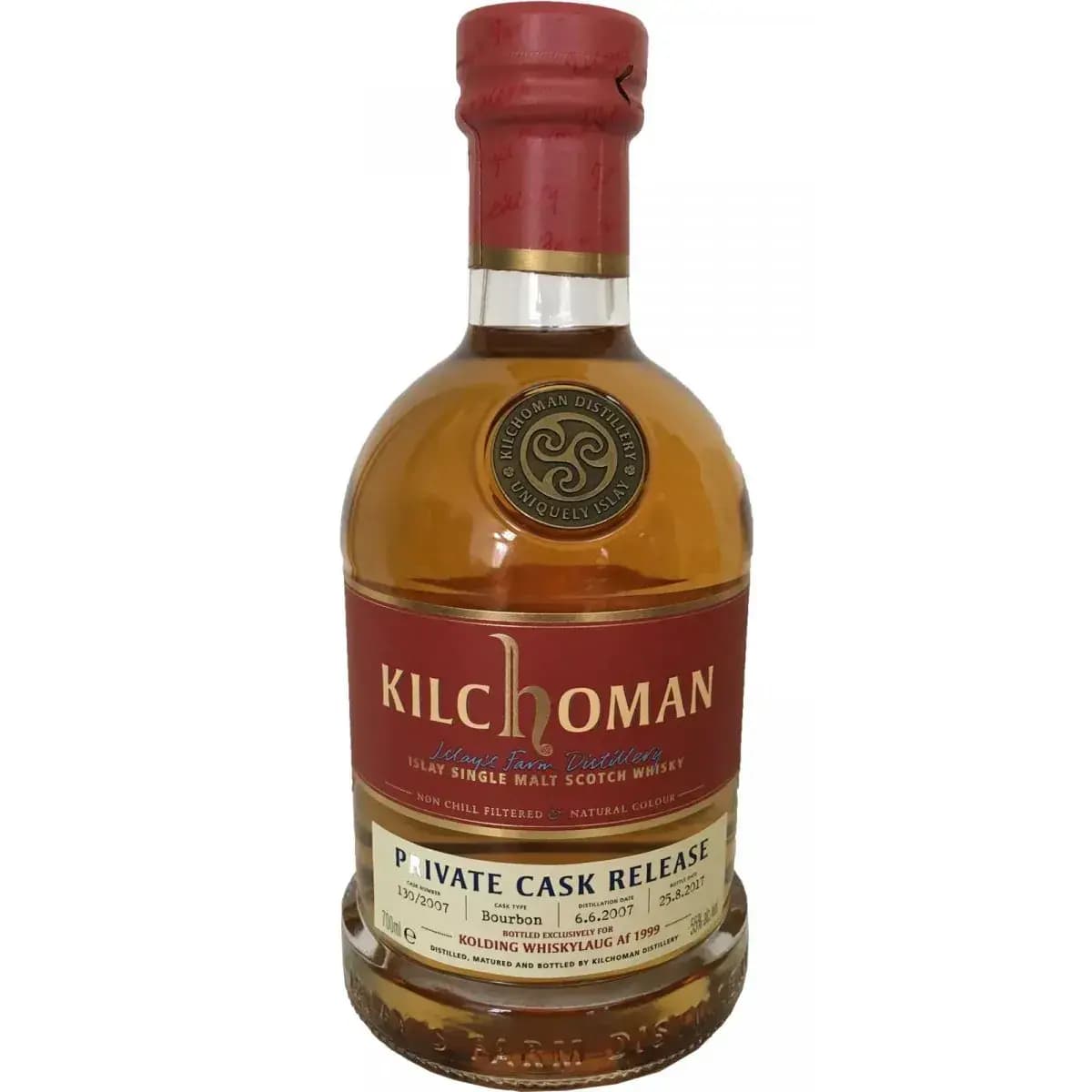 Kilchoman 2007 Private Cask Release Nr.130/2007