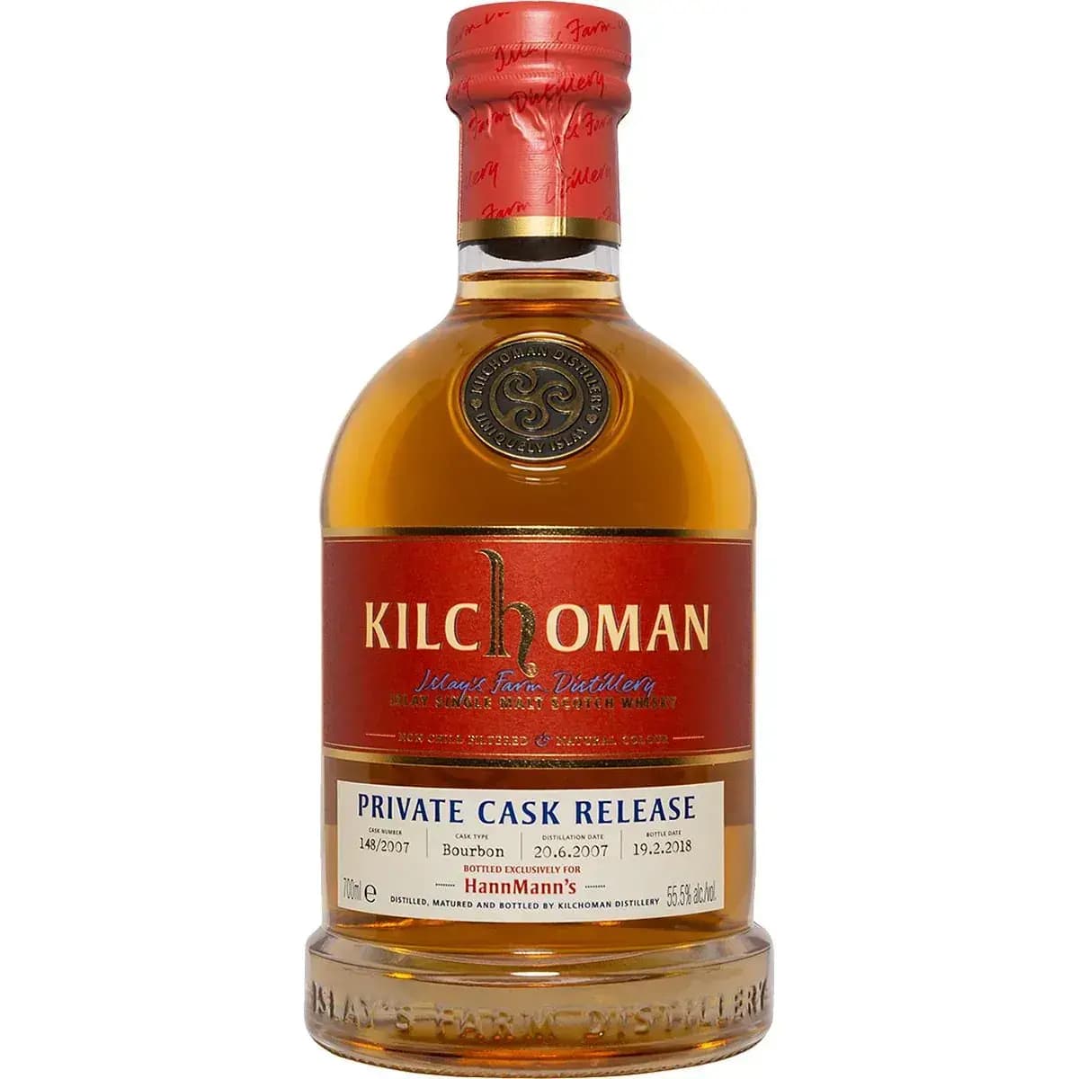 Kilchoman 2007 Private Cask Release Nr.148/2007