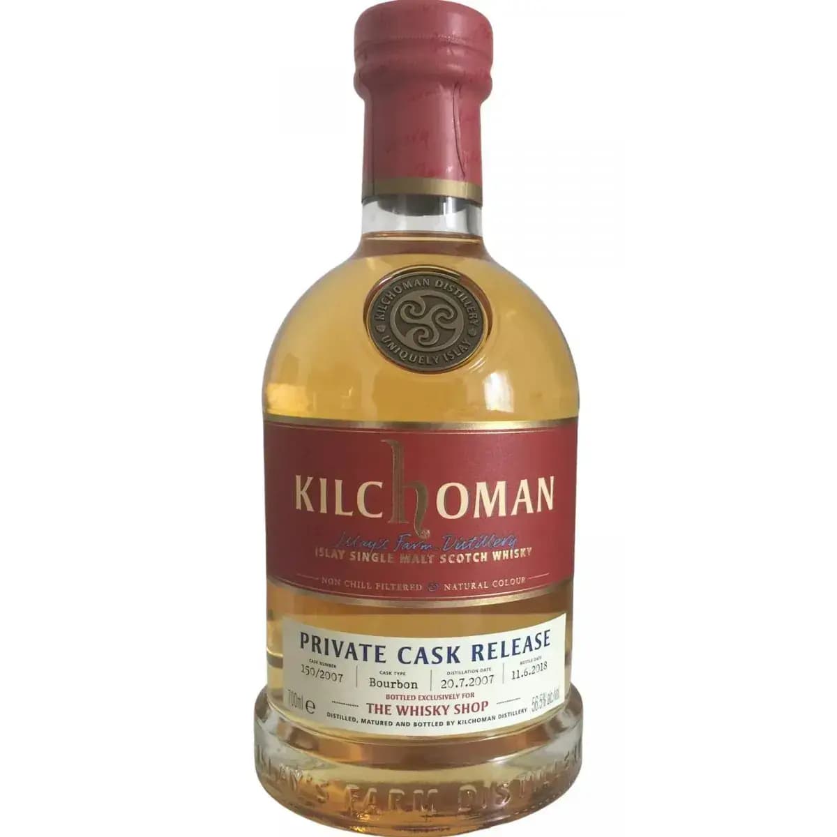 Kilchoman 2007 Private Cask Release Nr.150/2007