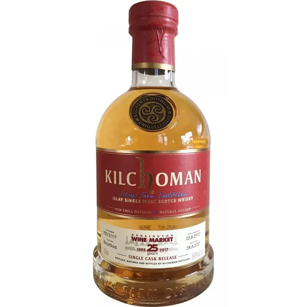 Kilchoman 2007 Private Cask Release Nr.255/2007