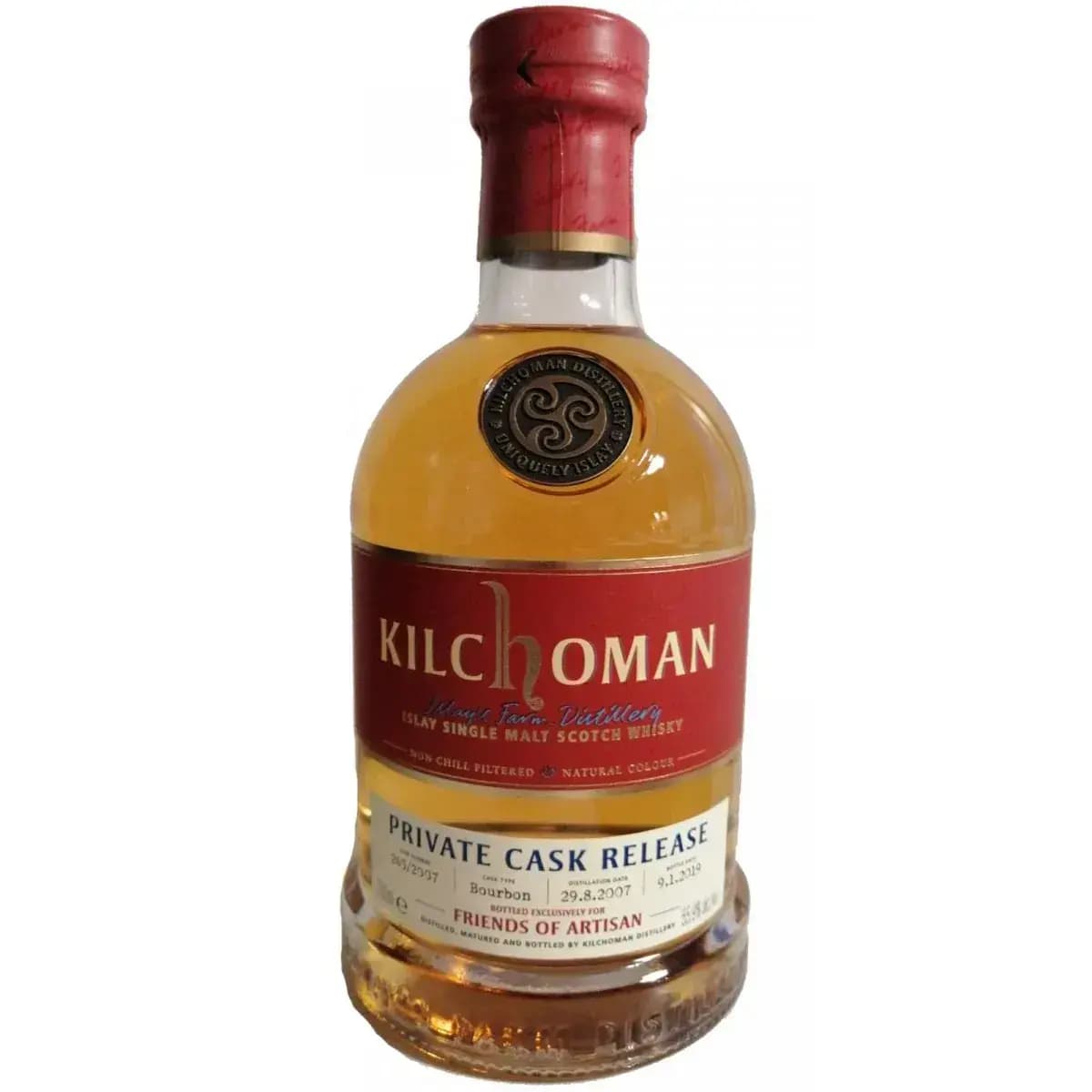 Kilchoman 2007 Private Cask Release Nr.265/2007