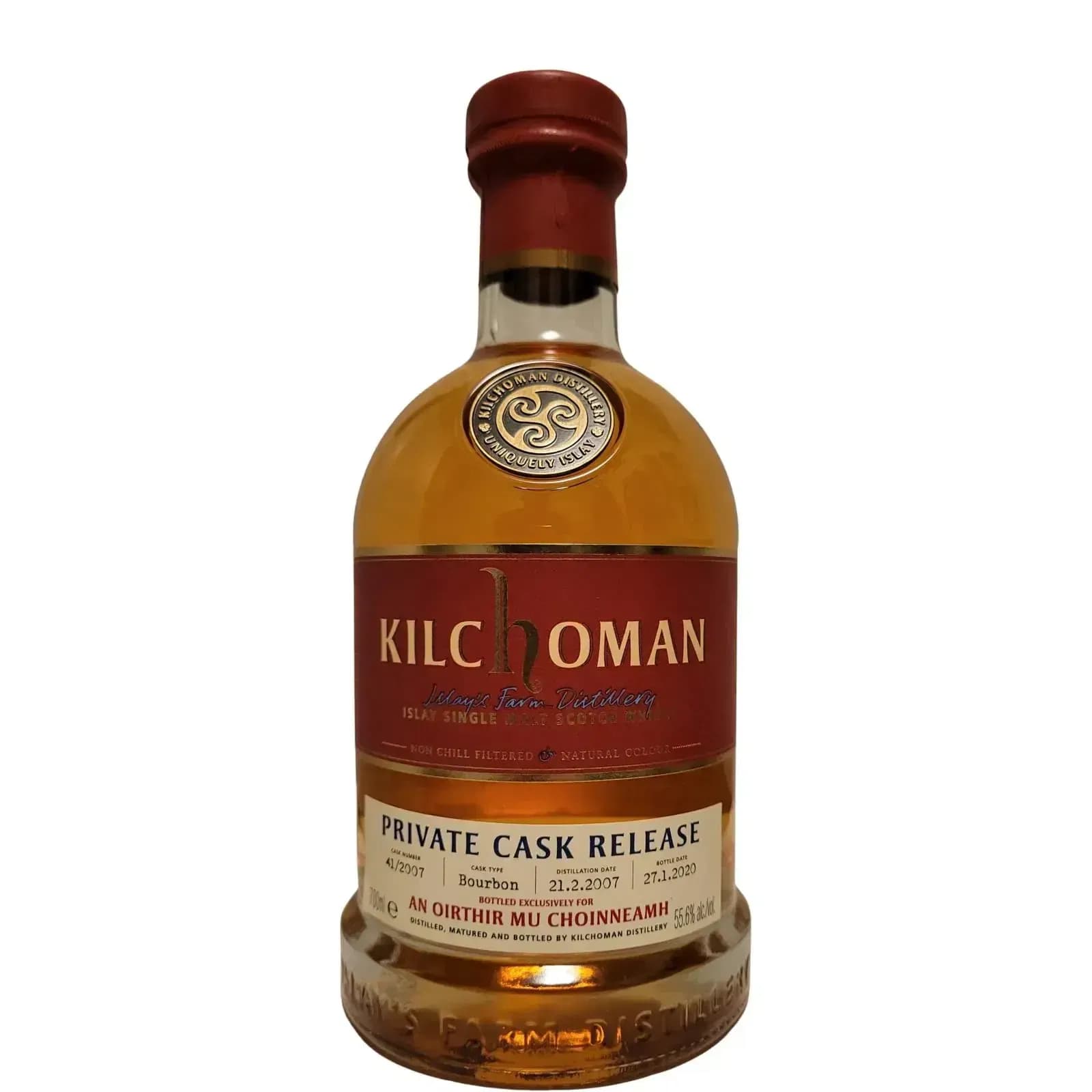 Kilchoman 2007 Private Cask Release Nr.41/2007