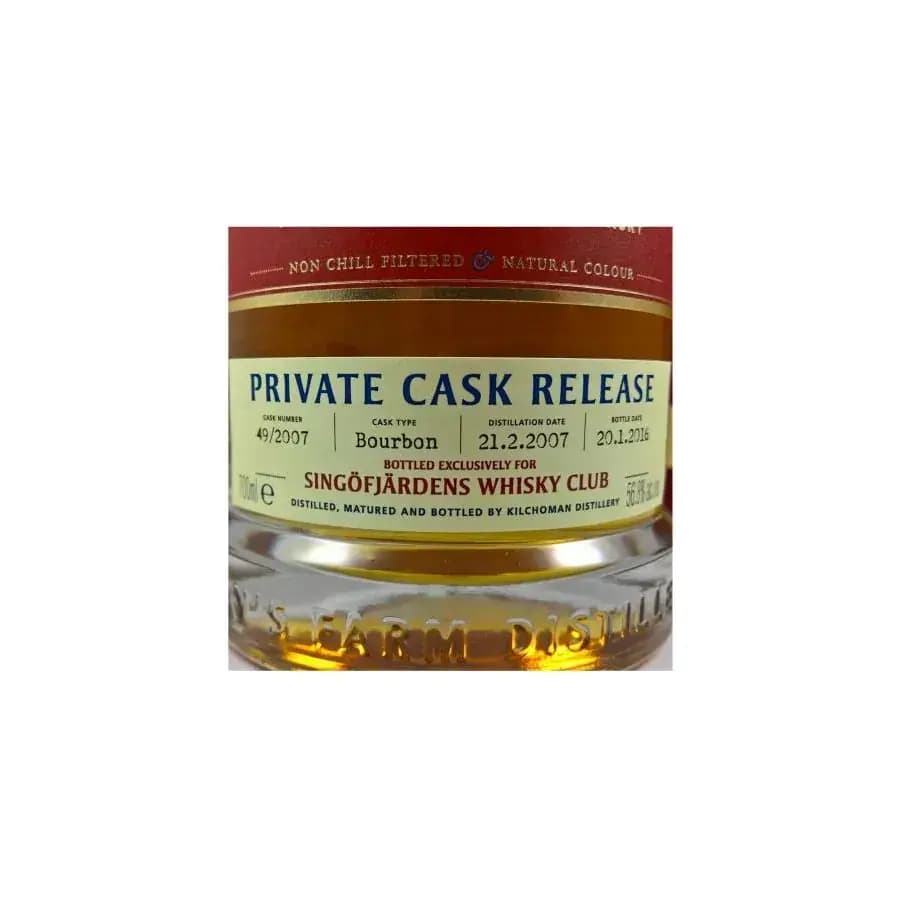 Kilchoman 2007 Private Cask Release Nr.49/2007