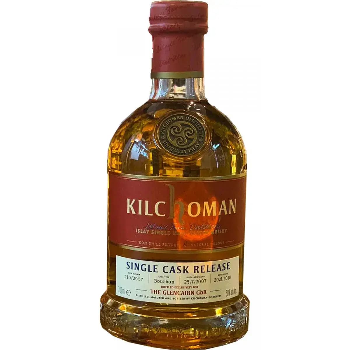 Kilchoman 2007 Single Cask Release Nr.210/2007