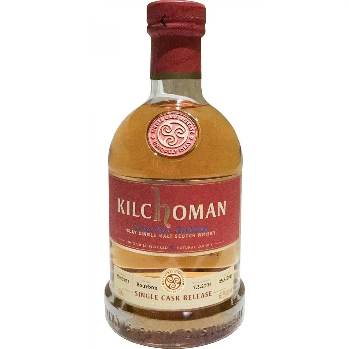 Kilchoman 2007 Single Cask Release Nr.70/2007