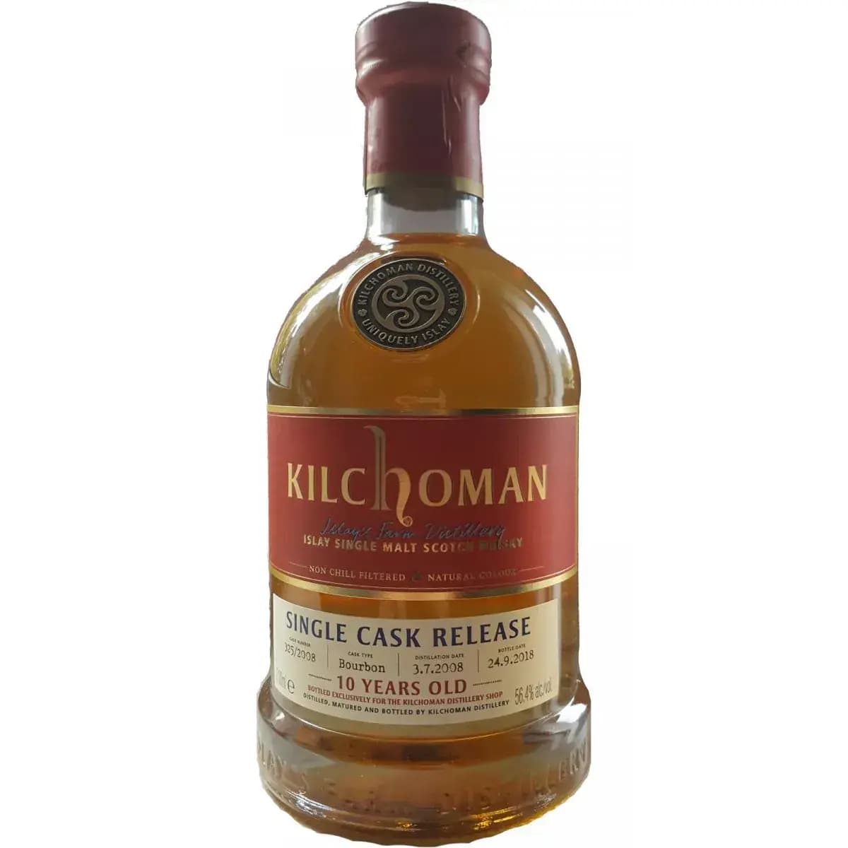 Kilchoman 2008 Single Cask Release Nr.325/2008