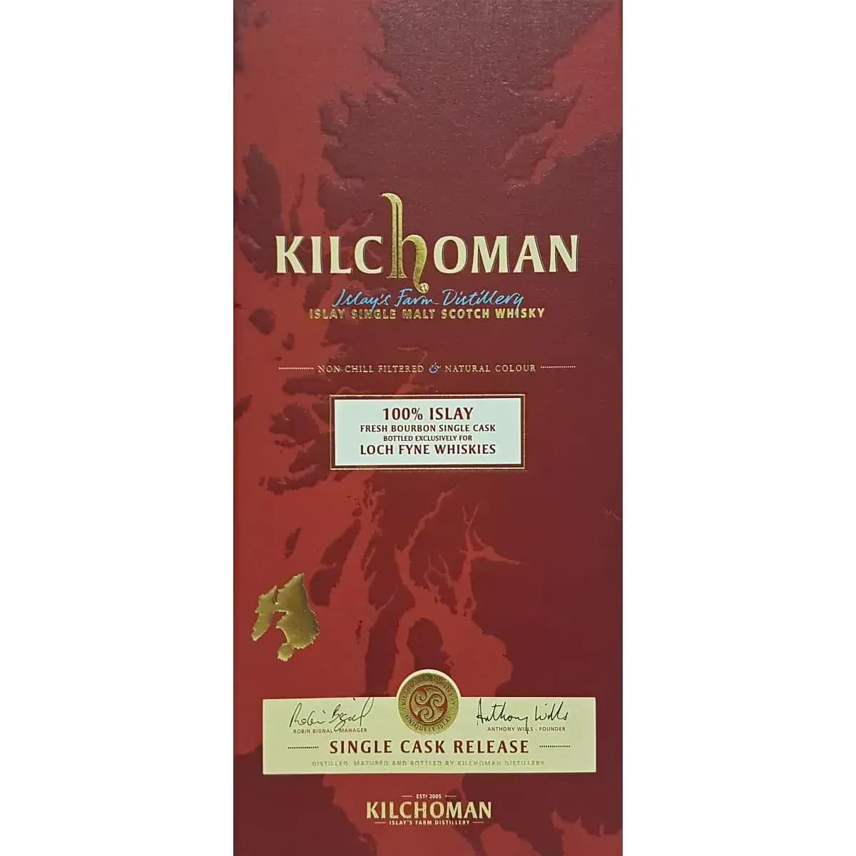 Kilchoman 2008 Single Cask Release Nr.84/2008