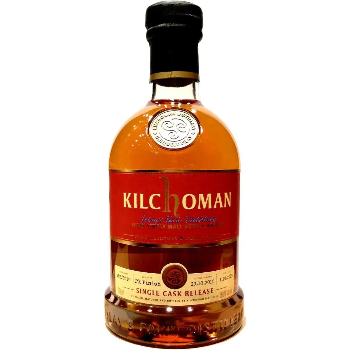Kilchoman 2010 Single Cask For The Nectar Belgium Nr.682/2010