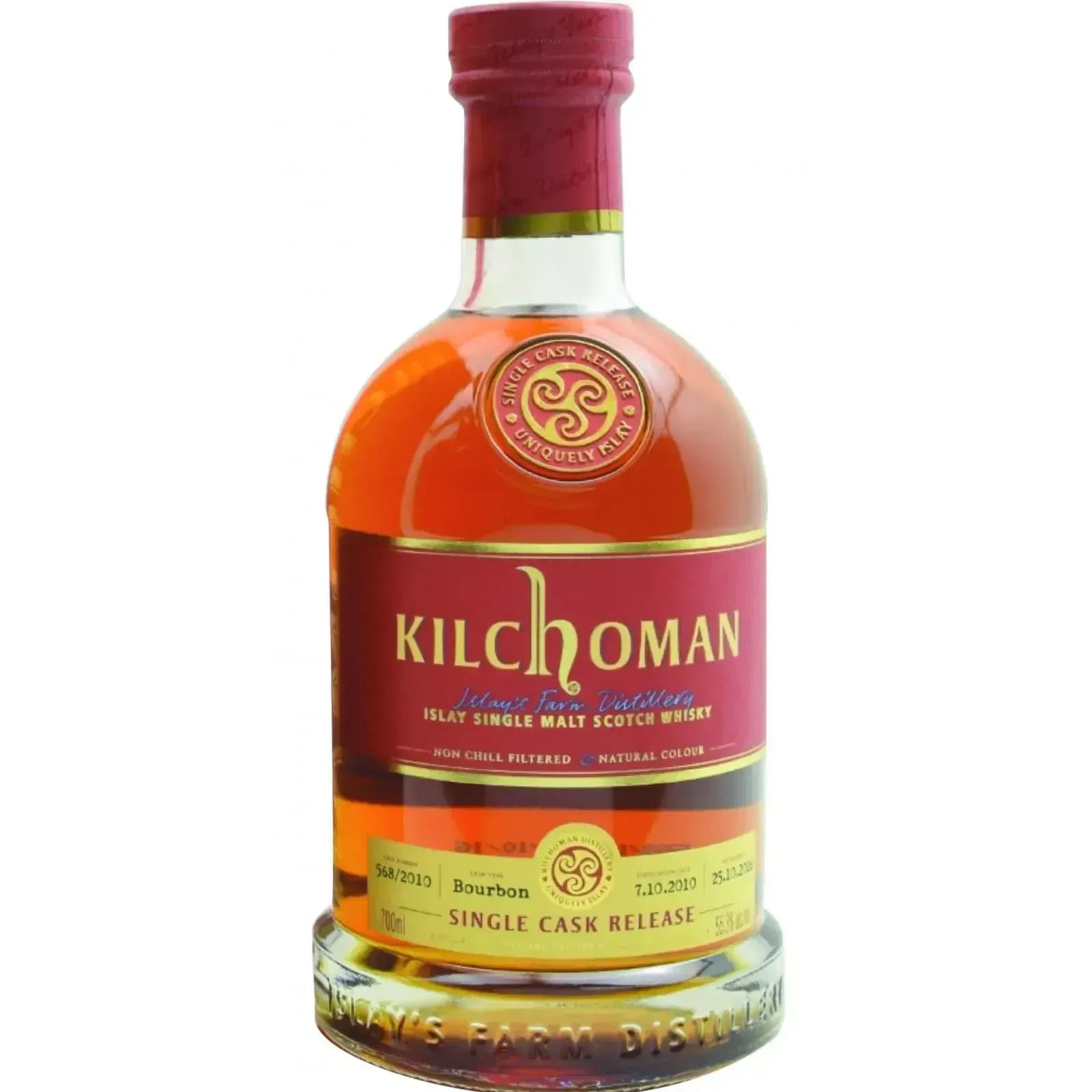 Kilchoman 2010 Single Cask Release Nr.568/2010
