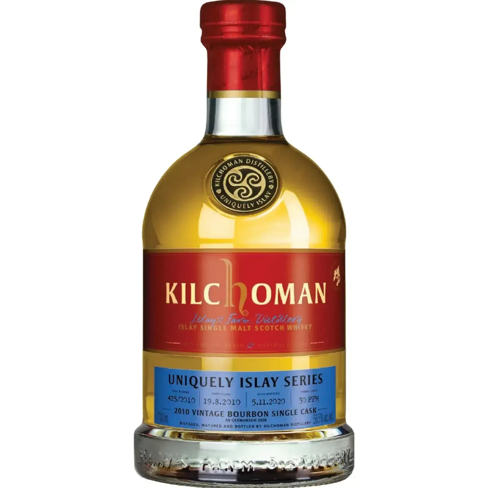 Kilchoman 2010 Uniquely Islay Series - An Geamhradh Cask Nr.425/2010
