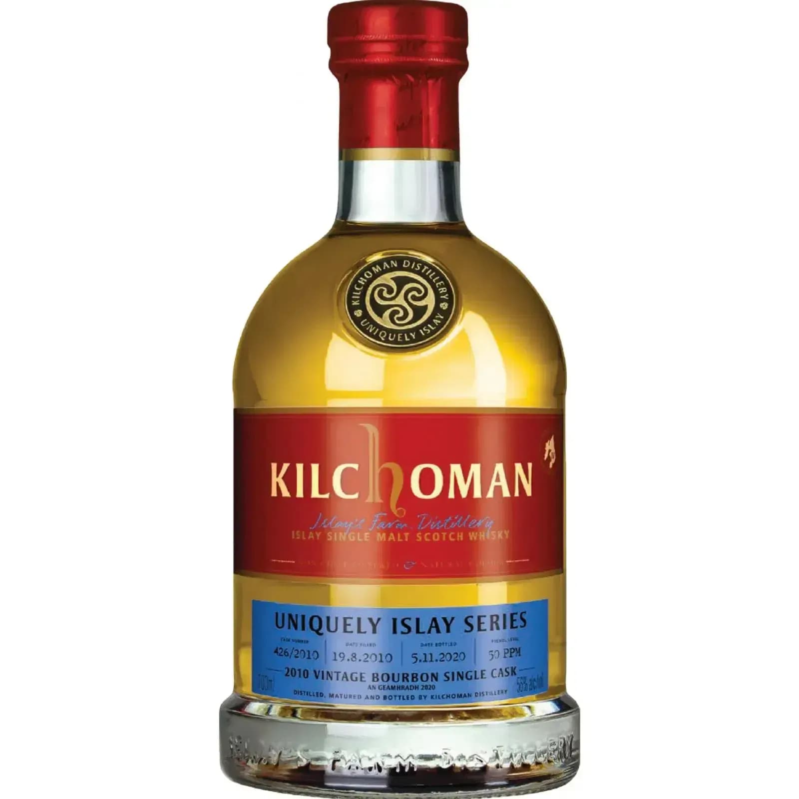 Kilchoman 2010 Uniquely Islay Series - An Geamhradh Cask Nr.426/2010