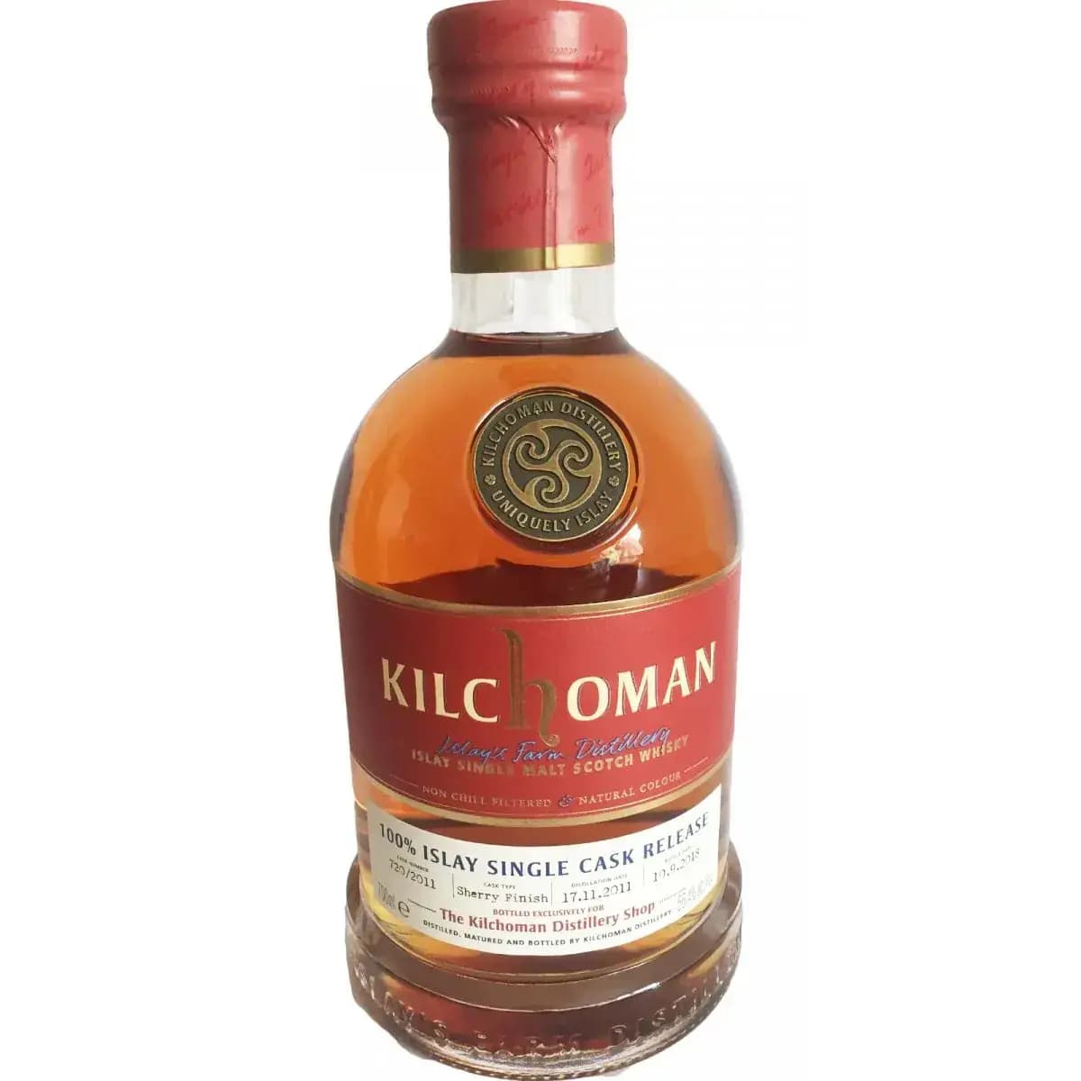 Kilchoman 2011 100% Islay Single Cask Nr.720/2011